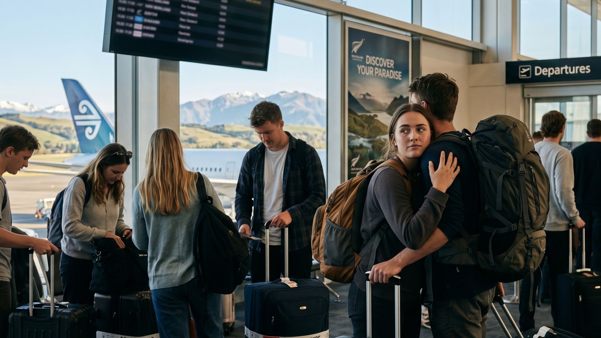 Nova Zelândia enfrenta êxodo de cidadãos, especialmente jovens, enquanto desemprego, custo de vida e economia fraca desafiam um dos países mais felizes do mundo.