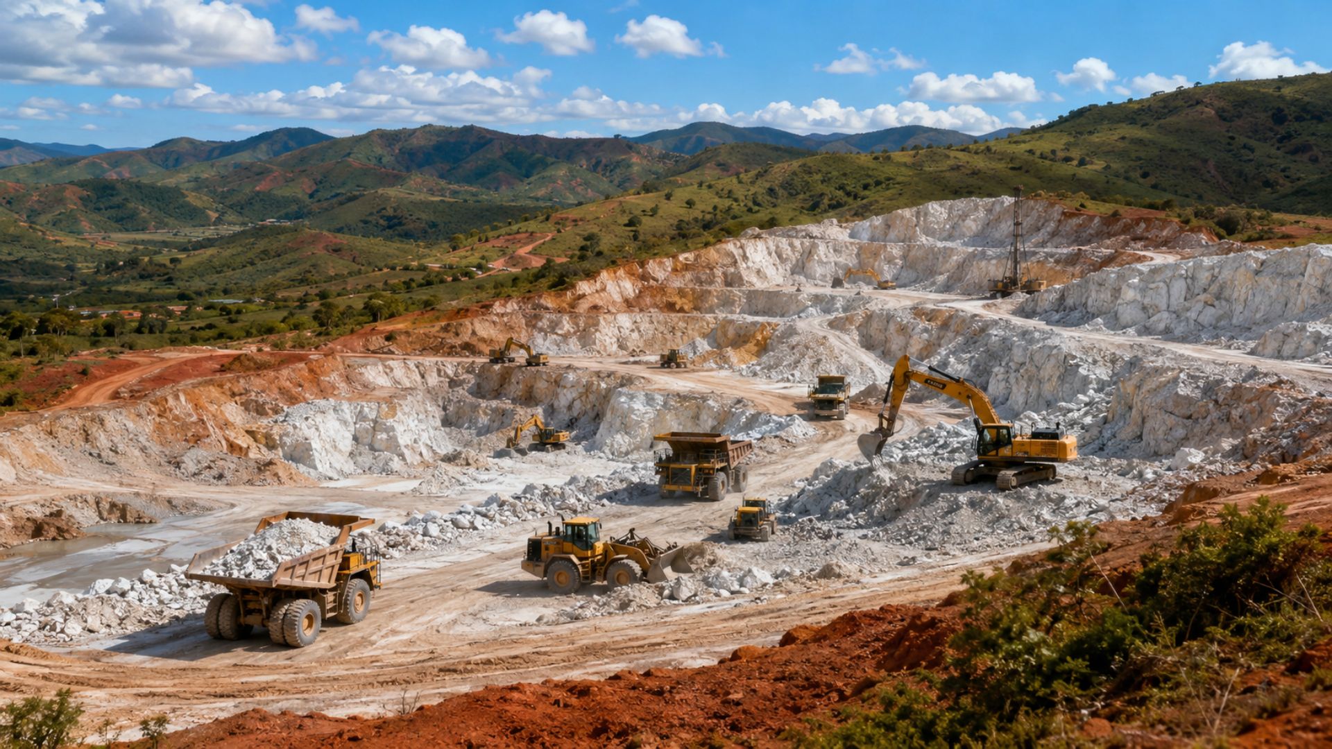 O lítio do Vale do Jequitinhonha bate recorde, mas 97% da exportação vai para a China, que domina o refino: a mineração que expõe o Brasil.