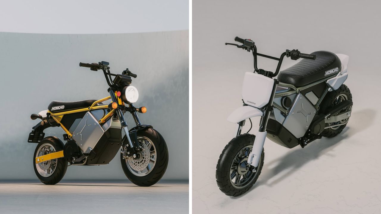 Minimotos elétricas da LiveWire, braço da Harley-Davidson, têm lançamento global em 2026, mas chegada ao Brasil ainda é incerta apesar de possíveis canais de importação.