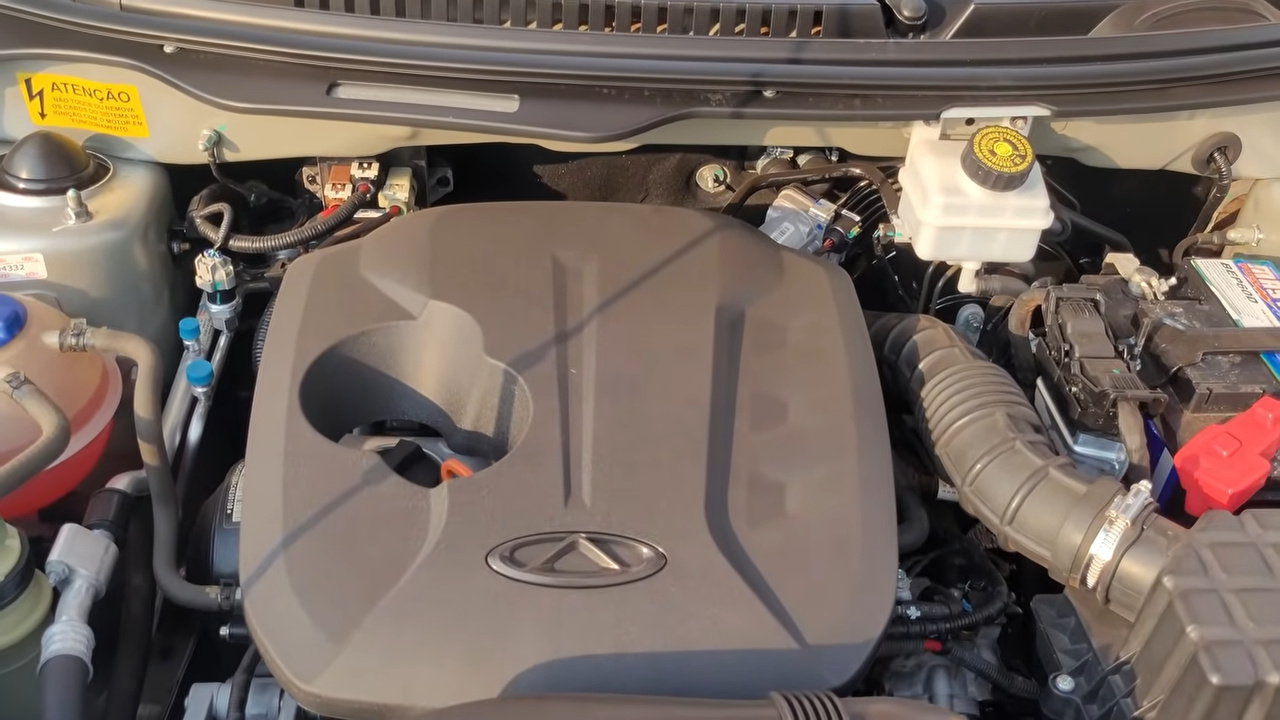 motor do Caoa Chery Tiggo 2 Look 2020