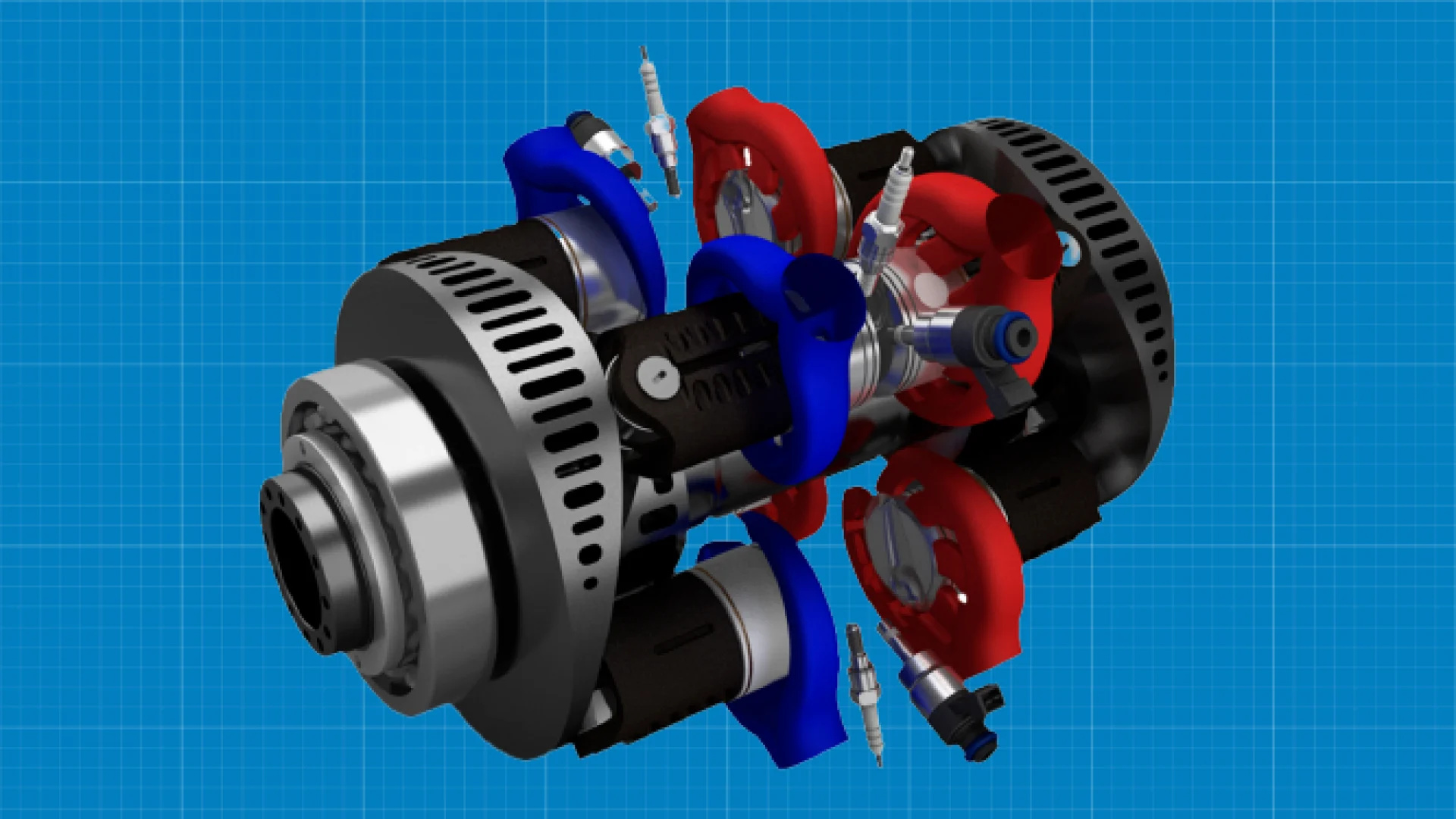 Novo motor espanhol de apenas 500 cc promete força de 2.000 cc, é 70% mais leve, não usa virabrequim e em 2026 busca R$ 70 milhões para finalmente sair dos testes