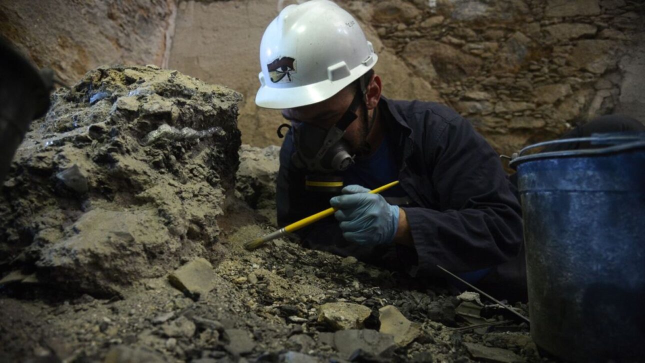 Ancient archaeological pieces found in construction in Brazil