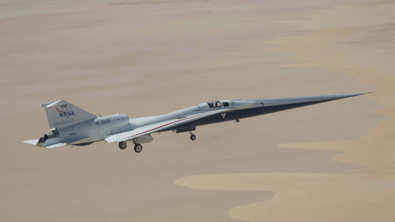 X-59 completes first flight above the speed of sound and advances in NASA's mission to develop quieter supersonic flights.