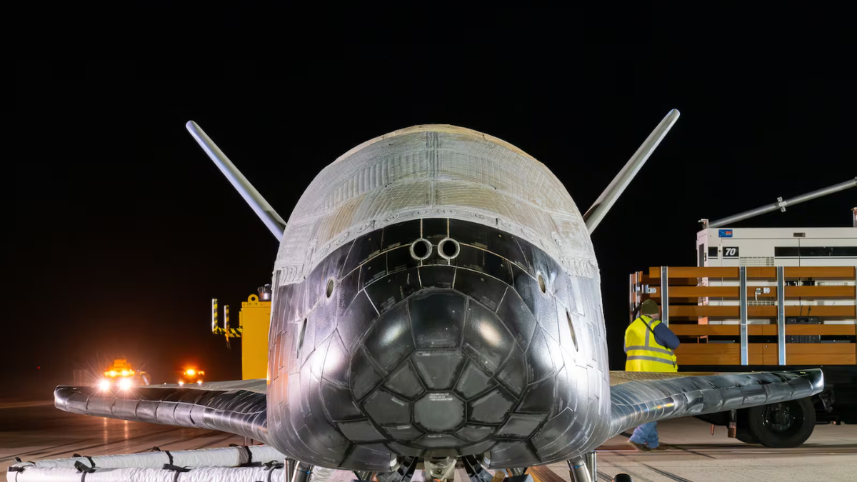 X-37B da Força Espacial dos EUA
Divulgação/Força Espacial dos EUA