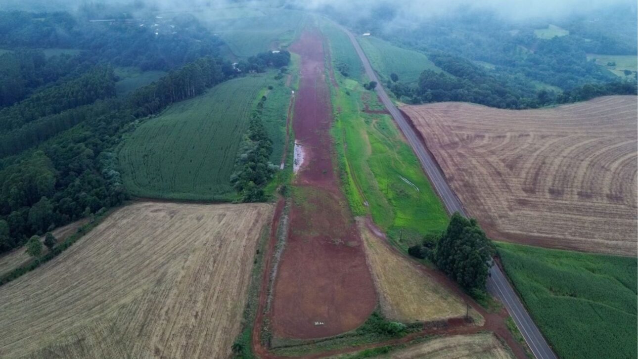Aeroporto de Pinhalzinho sai do papel após 57 anos e deverá ficar pronto em 12 meses
Foto: Divulgação/Jonatã Rocha/SecomGOVSC/ND Mais