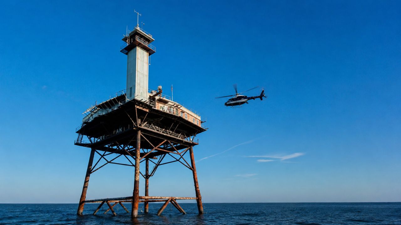 O hotel mais perigoso do mundo fica em pleno oceano Atlântico e atrai visitantes em busca de aventura e desafios extremos.