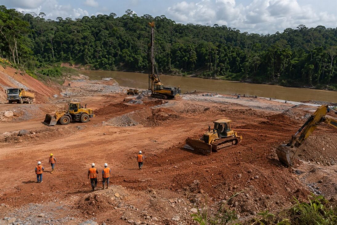 La obra debe movilizar a miles de trabajadores en el interior del Amazonas durante la fase de construcción.