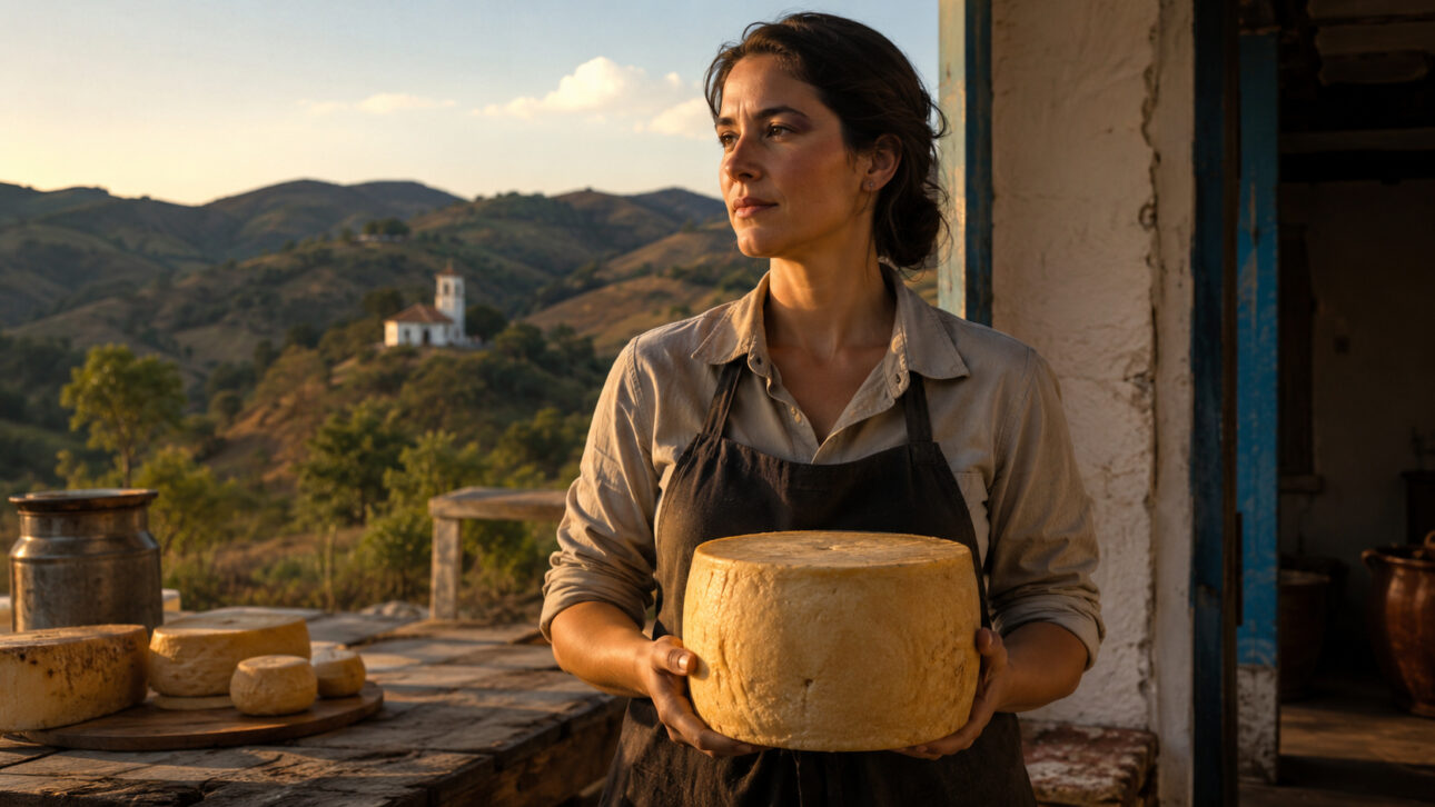 Mulher deixa Belo Horizonte após perder o pai, volta para a fazenda da família no Serro e transforma um queijo artesanal de mais de 300 anos