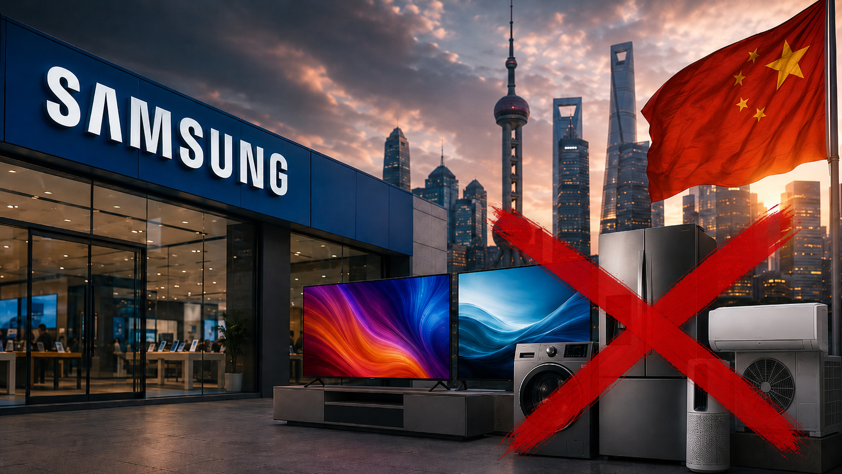 Fim de uma era: Samsung abandona TVs e eletrodomésticos após perder espaço para rivais locais