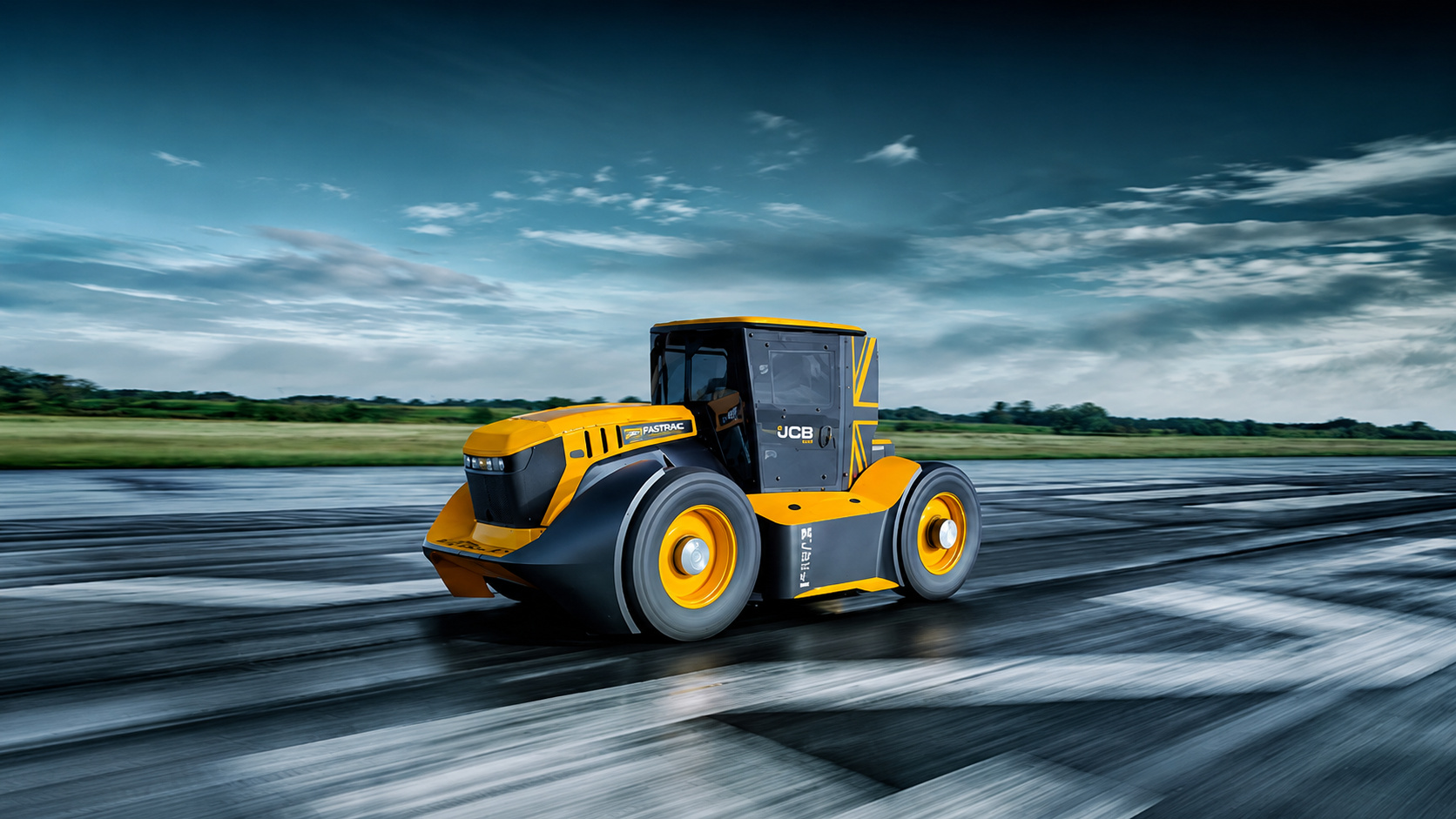 O trator JCB Fastrac Two quebra recordes com velocidade impressionante. Saiba mais sobre suas incríveis conquistas.