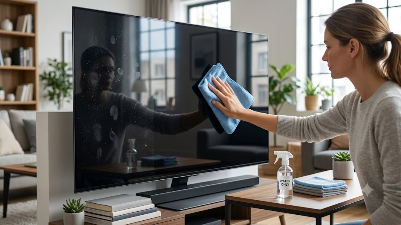 Limpar a tela da TV da maneira correta ajuda a evitar riscos, remover manchas e preservar a qualidade da imagem do aparelho.