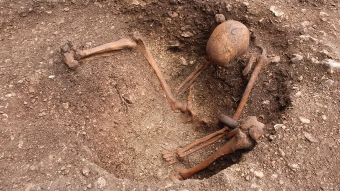 Sepulturas de guerreiros celtas encontradas