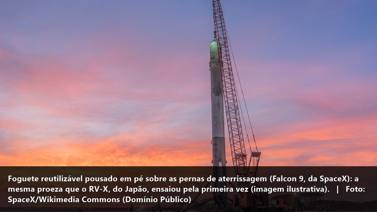 Japão testa primeiro voo de foguete reutilizável do país
/ Foguete RV-X