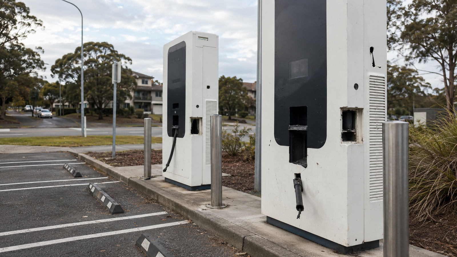 País vive onda de furtos de cabos de carregadores elétricos por causa do cobre, ataques inutilizam estações públicas e reduzem pela metade pontos da Tesla em rota movimentada