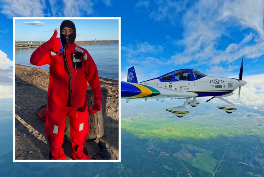 Alexandre Frota no Canadá - Imagem: Divulgação/Aeroin