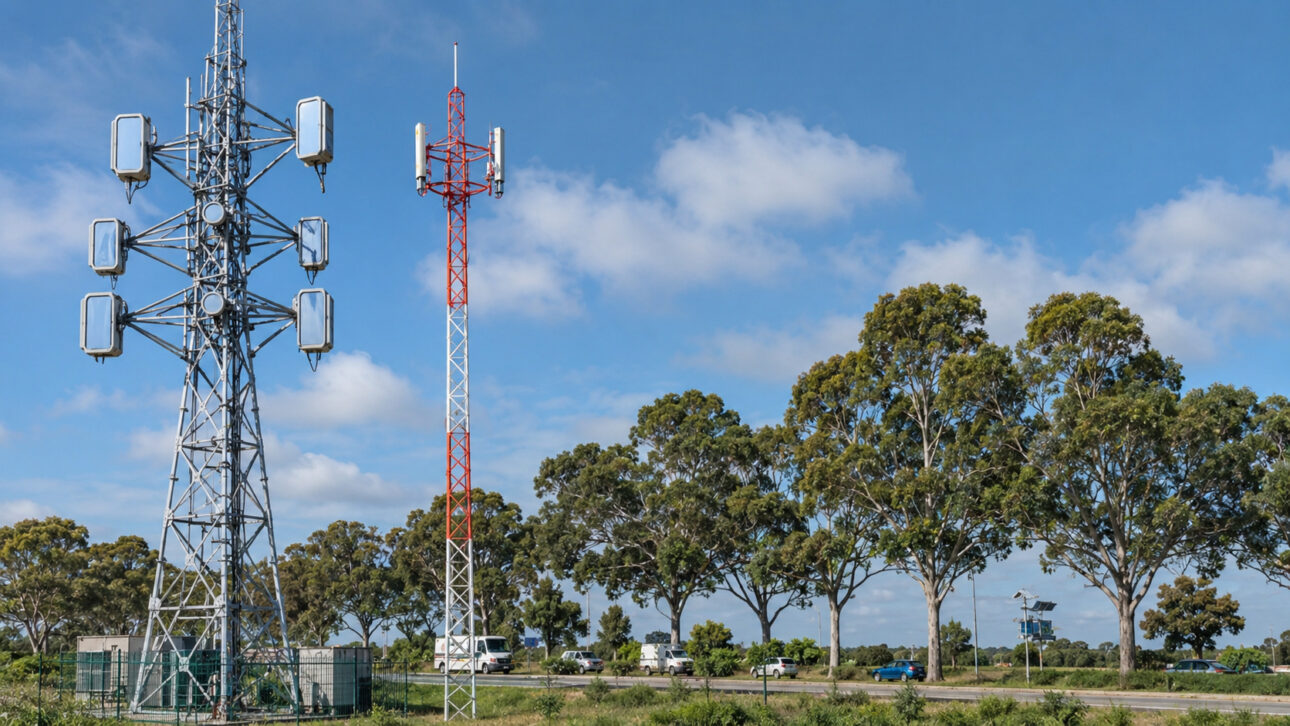 The 5G radio unit is the part that carries the signal to the cell phone