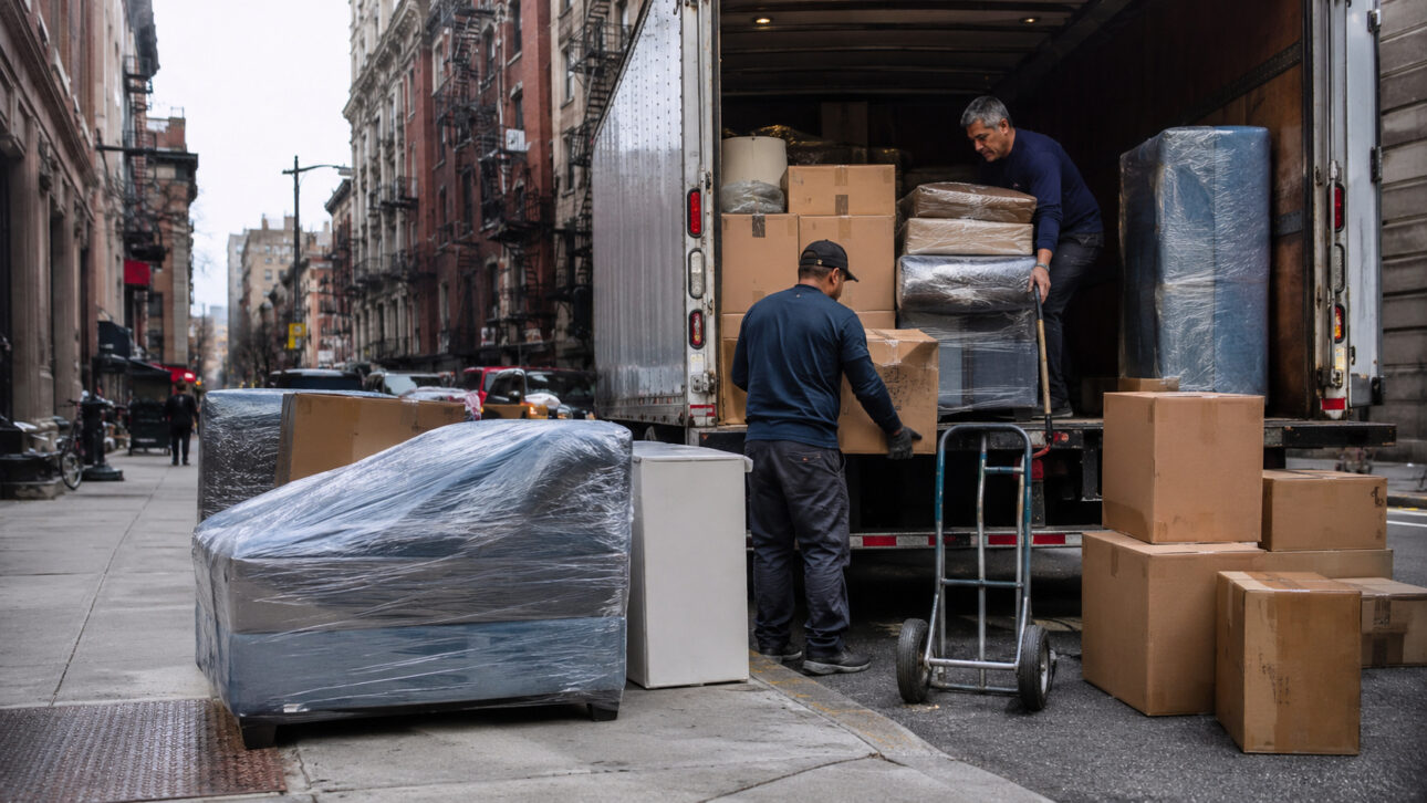 A van de mudanças abriu a porta para um negócio de logística em Nova York