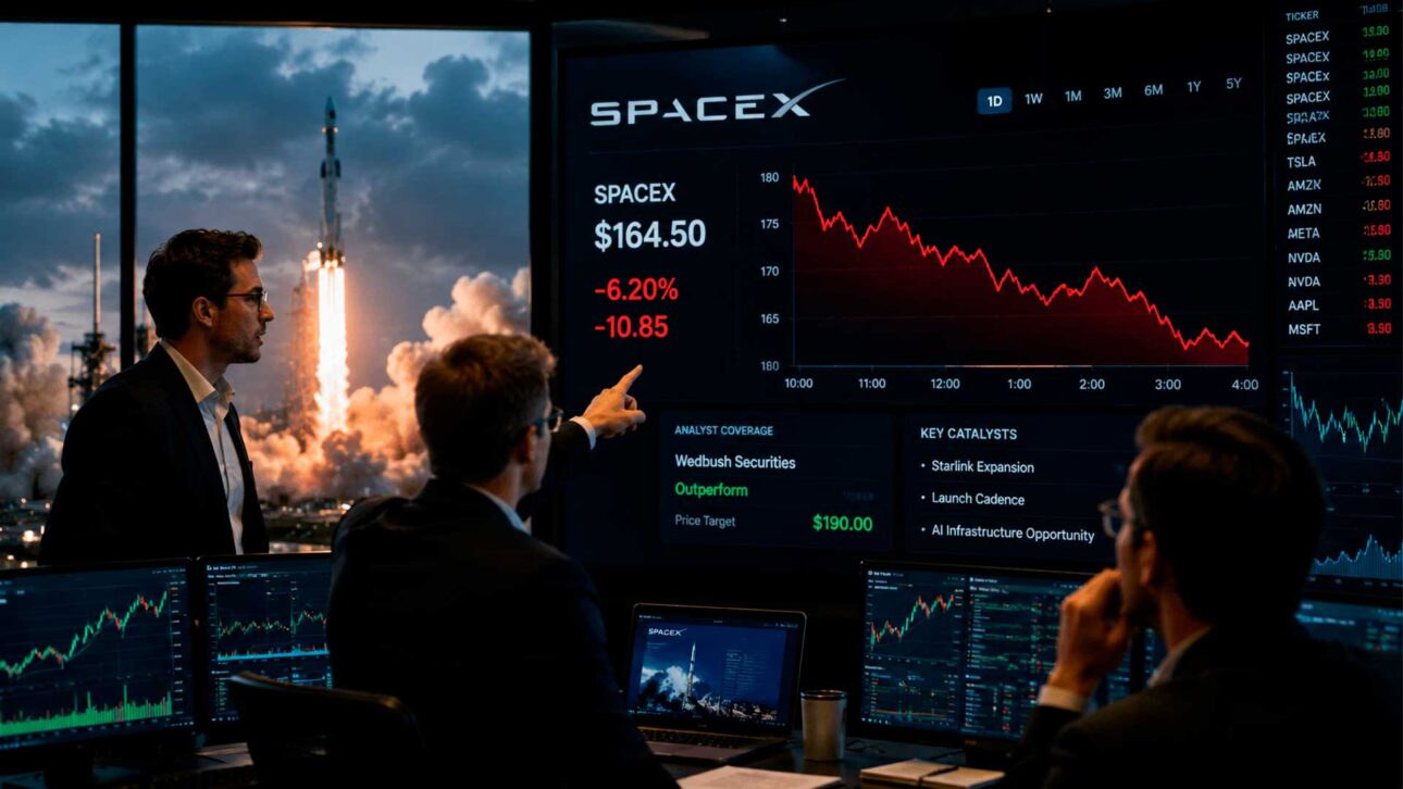 Analistas mantêm aposta otimista na SpaceX mesmo após queda de 6,2% nas ações e perda bilionária na fortuna de Elon Musk
