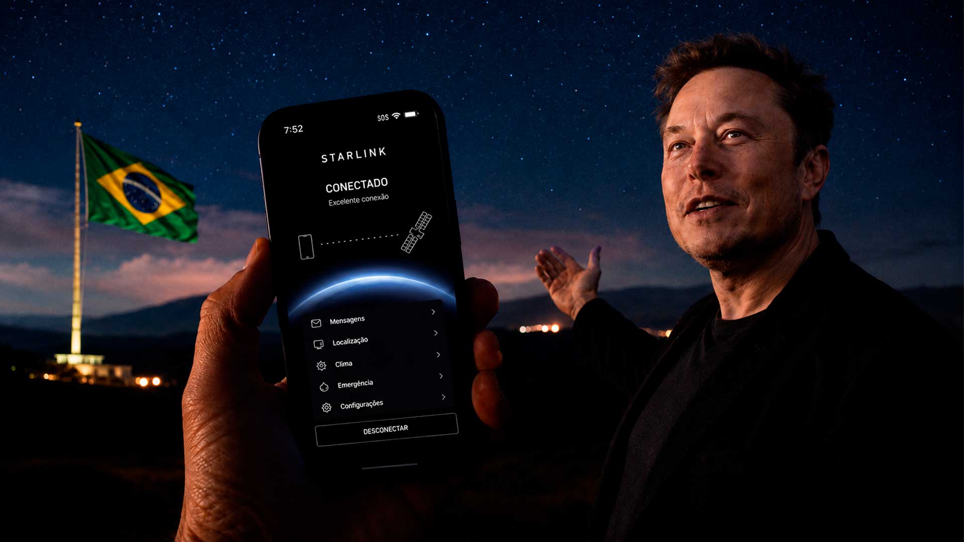 Anatel aprova regras para conexão direta entre satélites e celulares no Brasil, com operação vinculada a operadoras móveis
