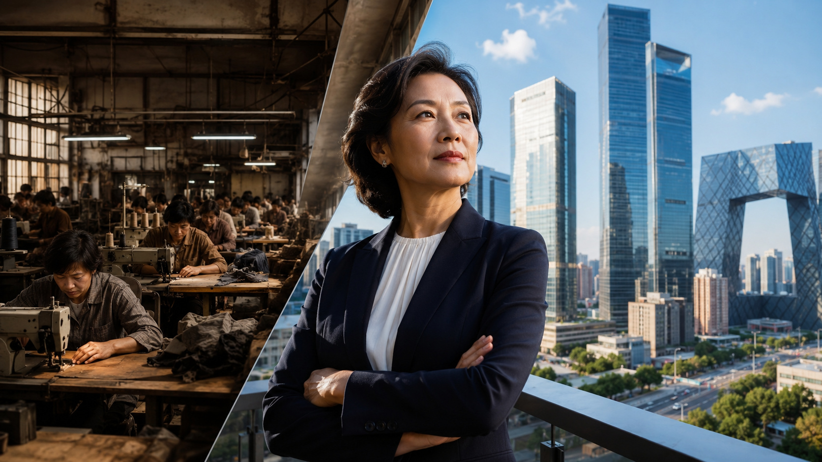 Aos 14 anos, Zhang Xin trabalhava em fábrica em Hong Kong antes de estudar economia no exterior e entrar no mercado imobiliário chinês.