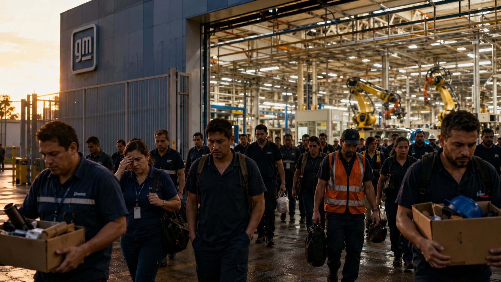 Após demitir mais de mil trabalhadores, General Motors instala 50 cobôs na fábrica de elétricos e sindicato UAW reage acusando a montadora de trocar gente por robôs em plena corrida da indústria pela automação