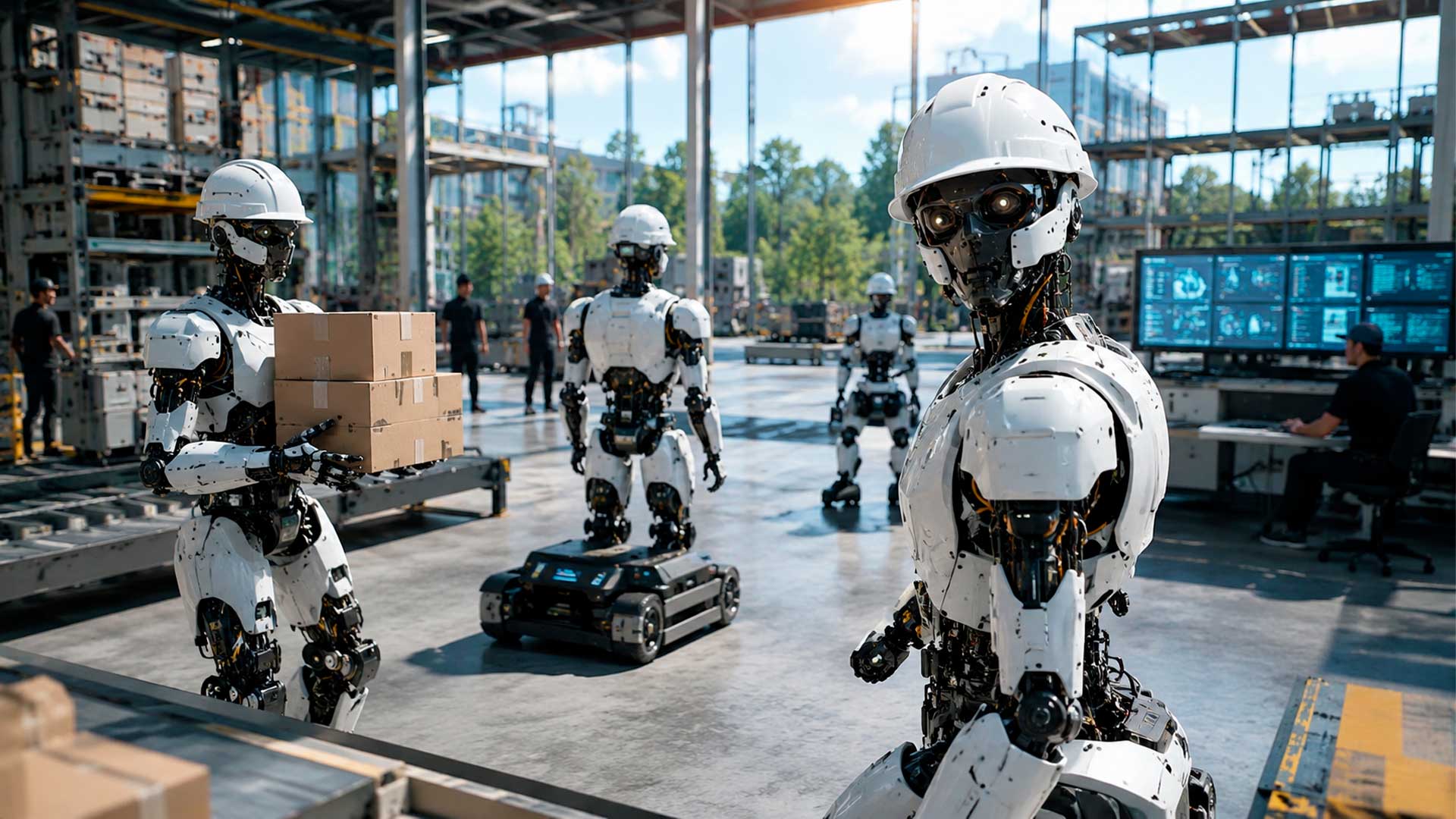 Apptronik inaugura centro de 8,3 mil m² no Texas para treinar robôs humanoides Apollo 2 com inteligência artificial para uso em fábricas e logística