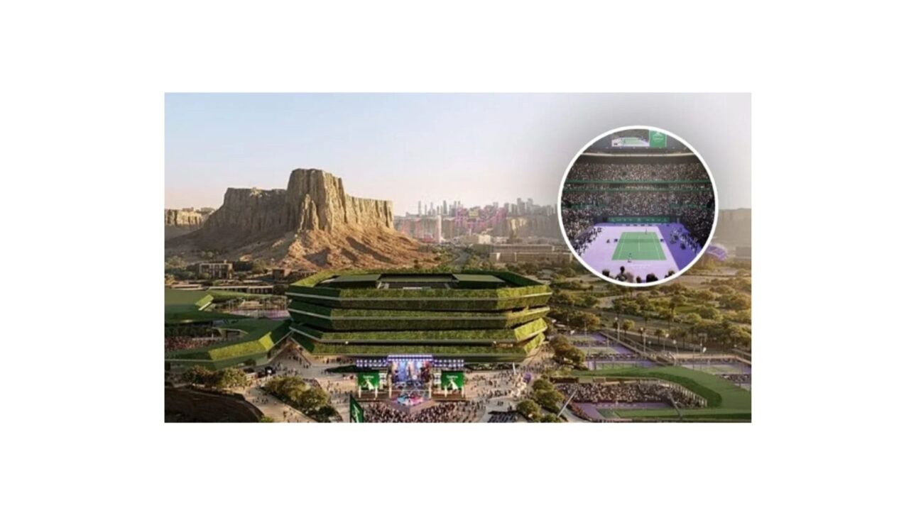 Tennis arena in Saudi Arabia (Photo: Qiddiya Investment Company, Disclosure)