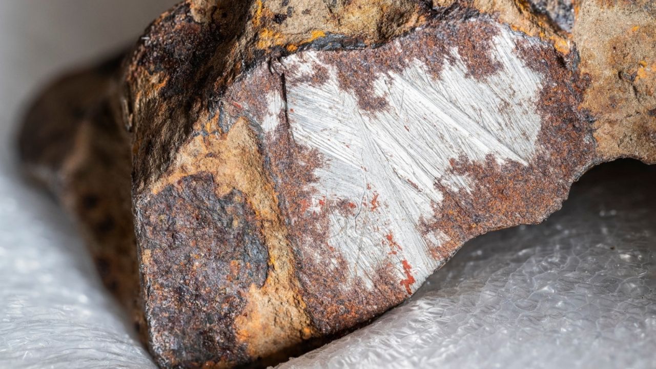 Iron meteorite in Dane County arrives at the Geology Museum in Wisconsin and connects farm to the Solar System.