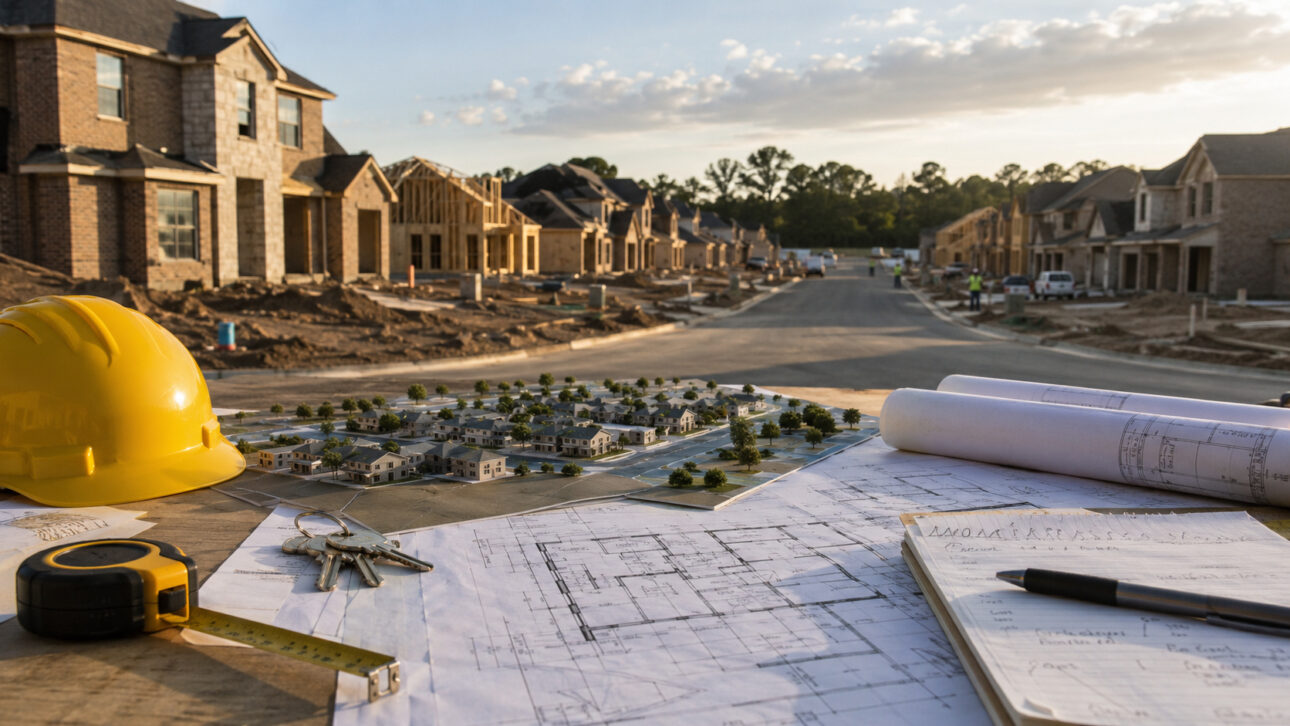 As 16.500 casas em Houston ajudam a explicar a expansão residencial da cidade