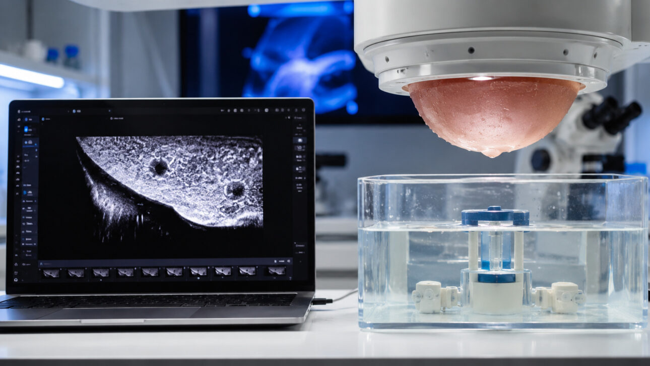 The images produced by TomUS allow the breast to be observed in slices.
