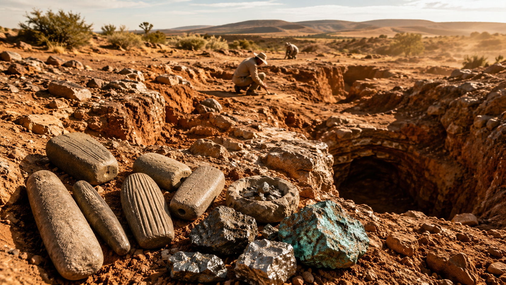 As minas da Idade do Bronze em Cabeza del Buey revelam cobre, chumbo, prata e ferramentas de pedra