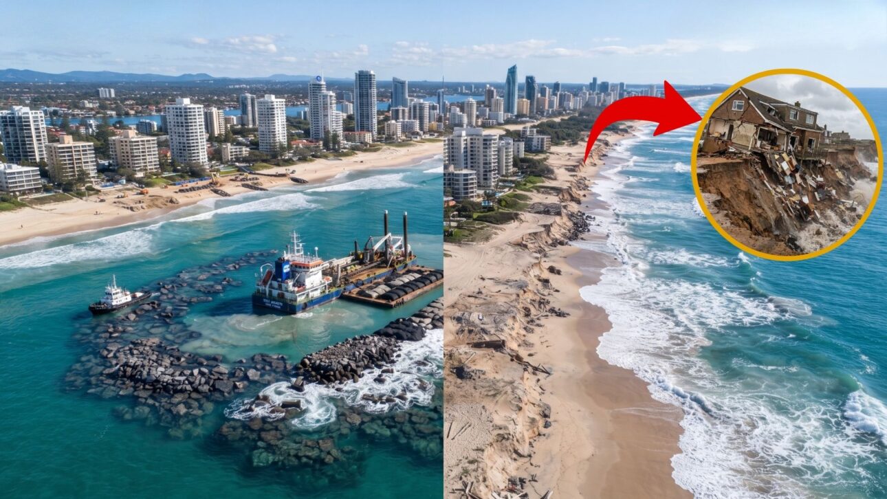 Australia prepares a megaproject to build an artificial reef at sea, reinforce the protection of the Gold Coast, and try to save beaches battered by storms and coastal erosion