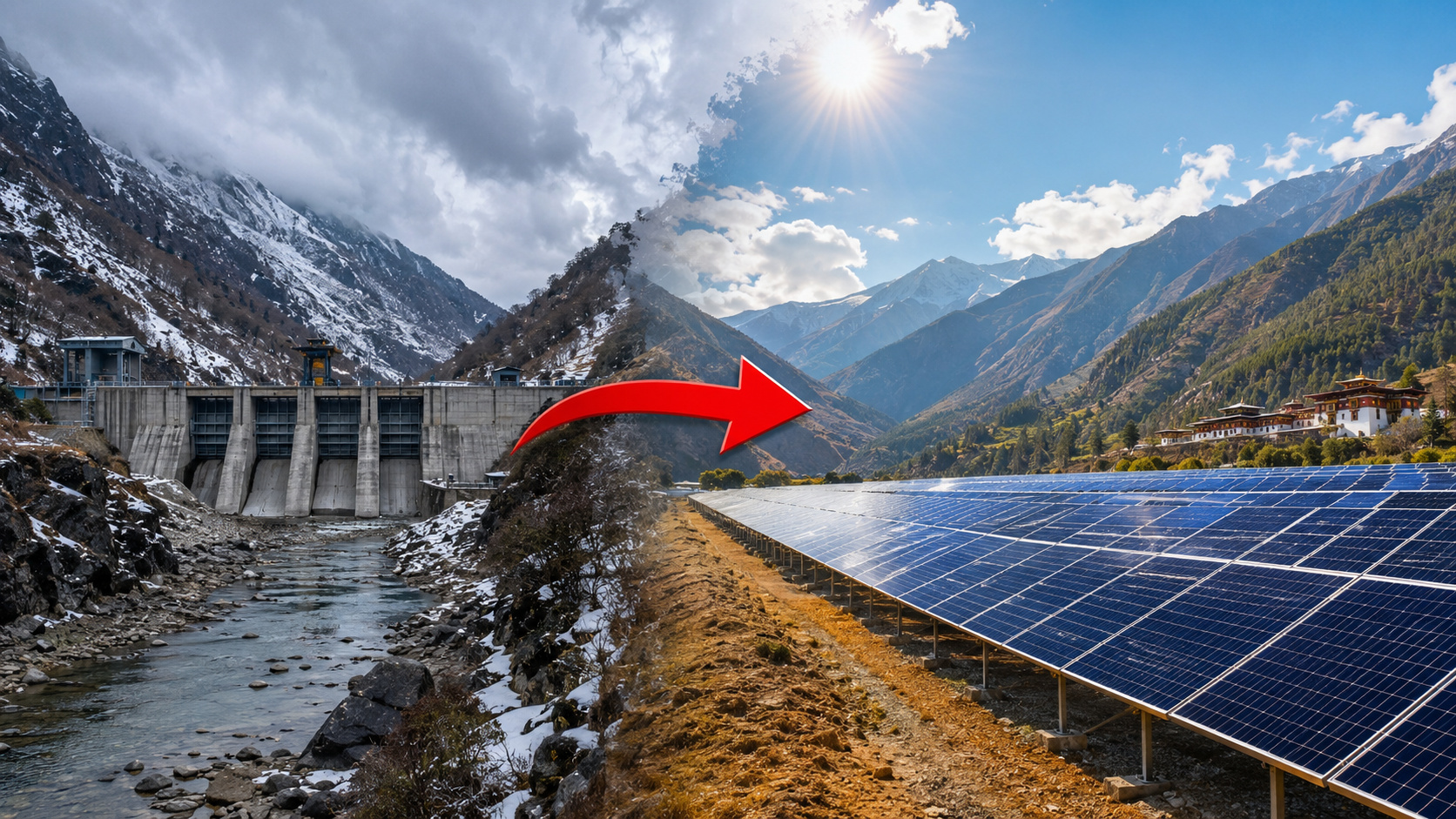 Butão colocou a energia solar para trabalhar ao lado das hidrelétricas
