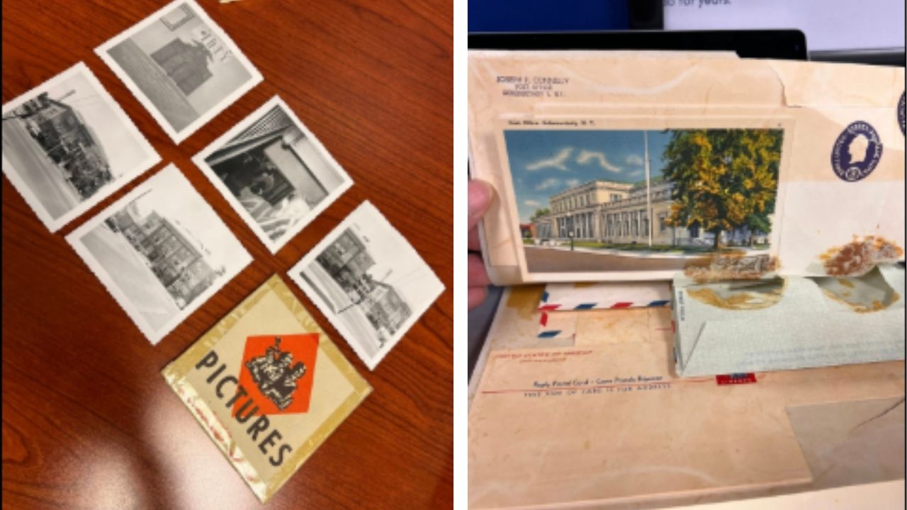 A time capsule emerges in the wall of Schenectady High School during school renovation and reveals a copper box from 1957.