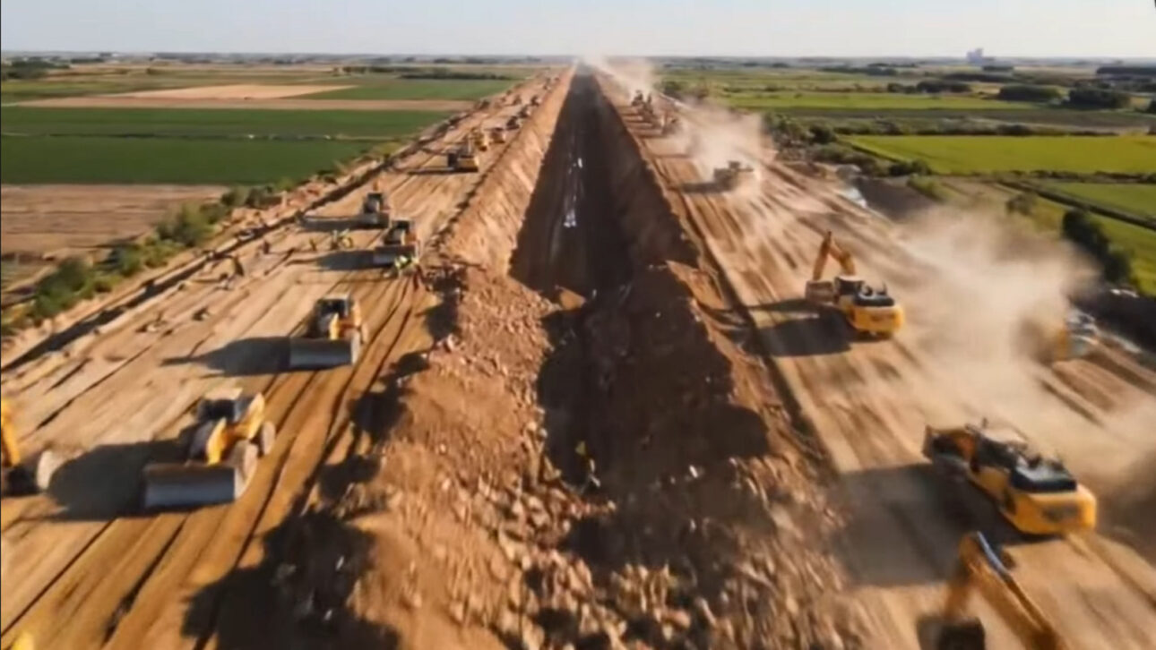 Megaprojeto do século da China impressiona o mundo ao levar água do sul úmido para o norte árido
