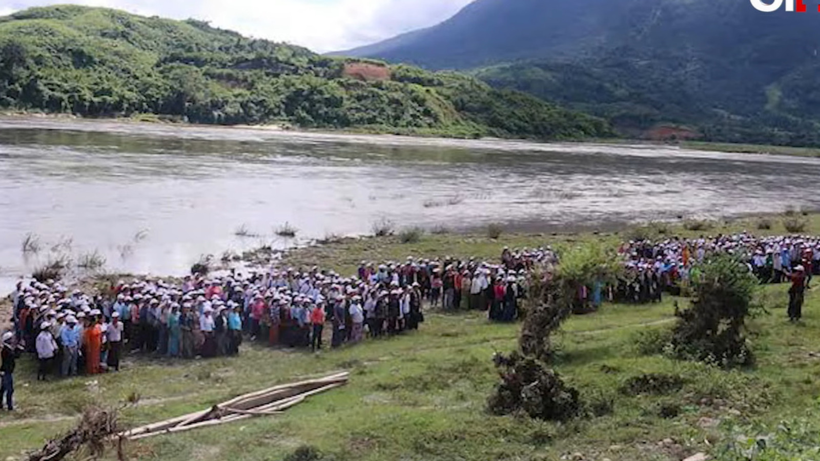 Barragem em Myanmar vai ser retomada