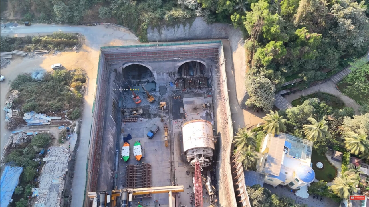 Índia começa a furar túnel duplo gigante sob parque nacional com 6 tuneladoras para cortar 12 km de viagem e economizar até 1 hora no trânsito de Mumbai
