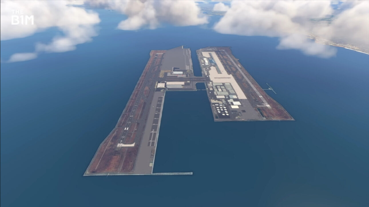 To solve the lack of space and the noise that bothered residents, Japan built Kansai Airport on a 4 km artificial island, spent R$ 100 billion, and now faces sinking, typhoons, and floods