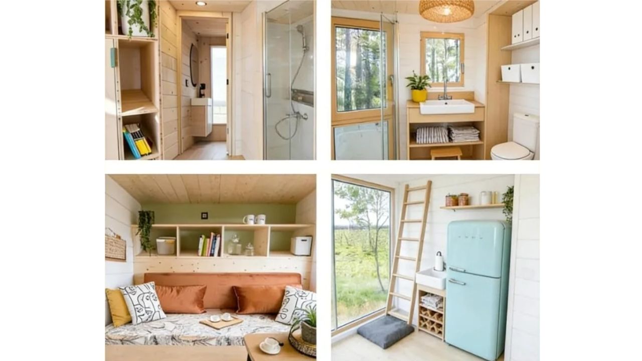 Tiny house on Amazon becomes a towable cabin with a glass wall and compact dwelling for less than $30,000.