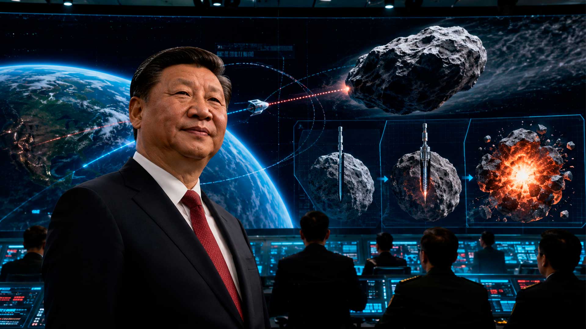 China estuda uso de perfuração e explosão nuclear para desviar asteroides gigantes em rota de colisão com a Terra