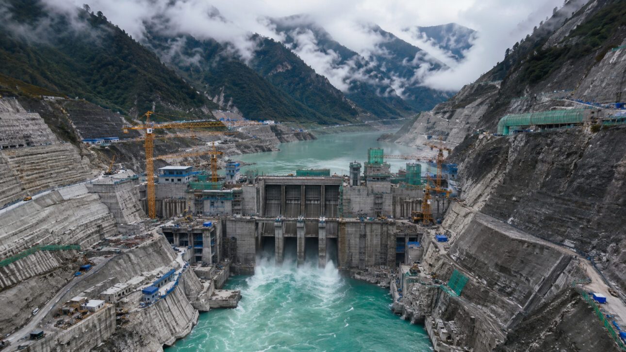China has begun construction of the Medog hydroelectric