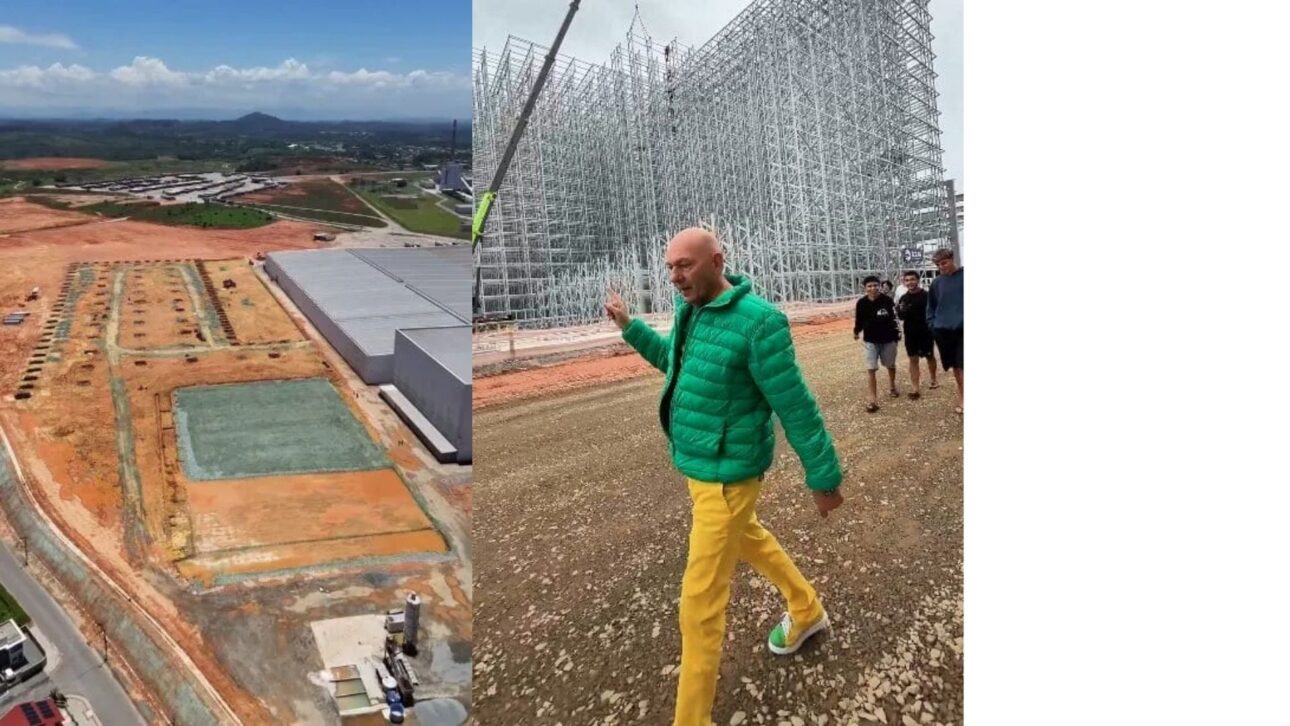 El centro de distribución de Havan tiene el tamaño de cerca de 28 campos de fútbol (Foto: Divulgación)