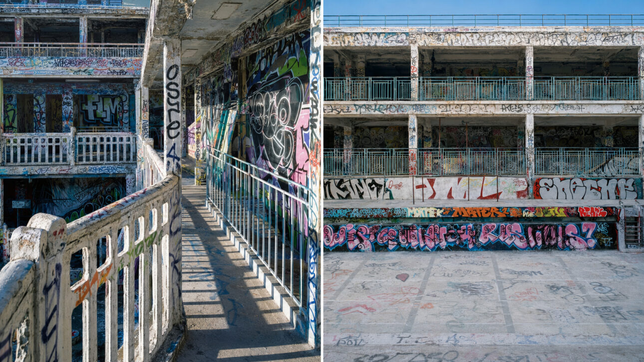Complexo Molitor de Paris passou 25 anos fechado, teve paredes cobertas por grafites e recebeu festas clandestinas antes de ganhar uma função completamente diferente.