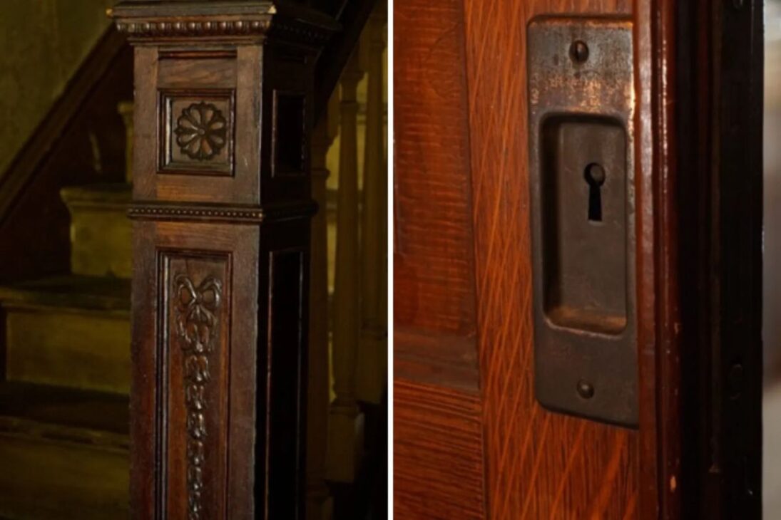 Casa vitoriana de 125 anos na Pensilvânia escondia cápsula do tempo de 1925, sete camadas de papel de parede e um cutelo nas vigas do porão