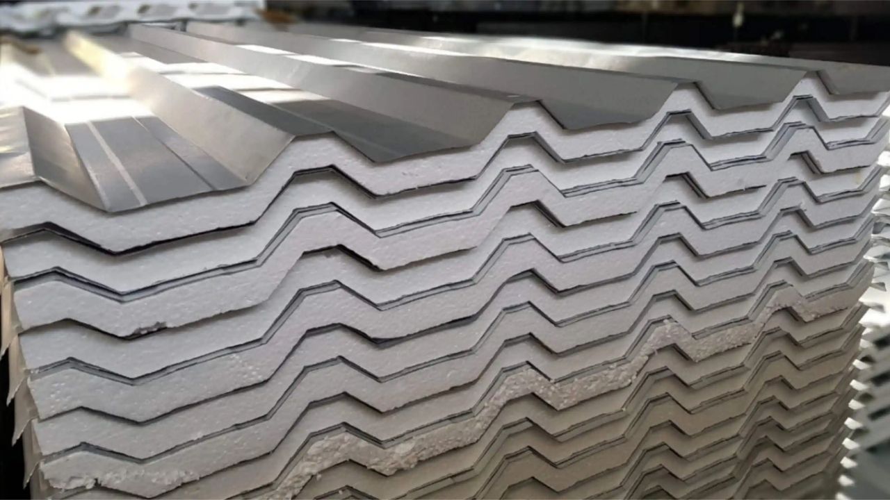 Sandwich tile in embedded roof compares EPS, PUR, and PIR and shows real cost beyond the tile.
