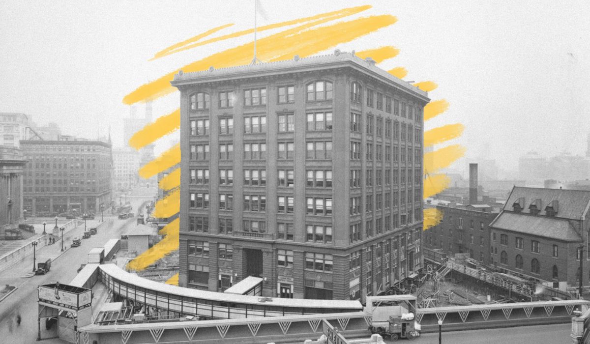 Edifício Indiana Bell, 1930 - Imagem: Reprodução
