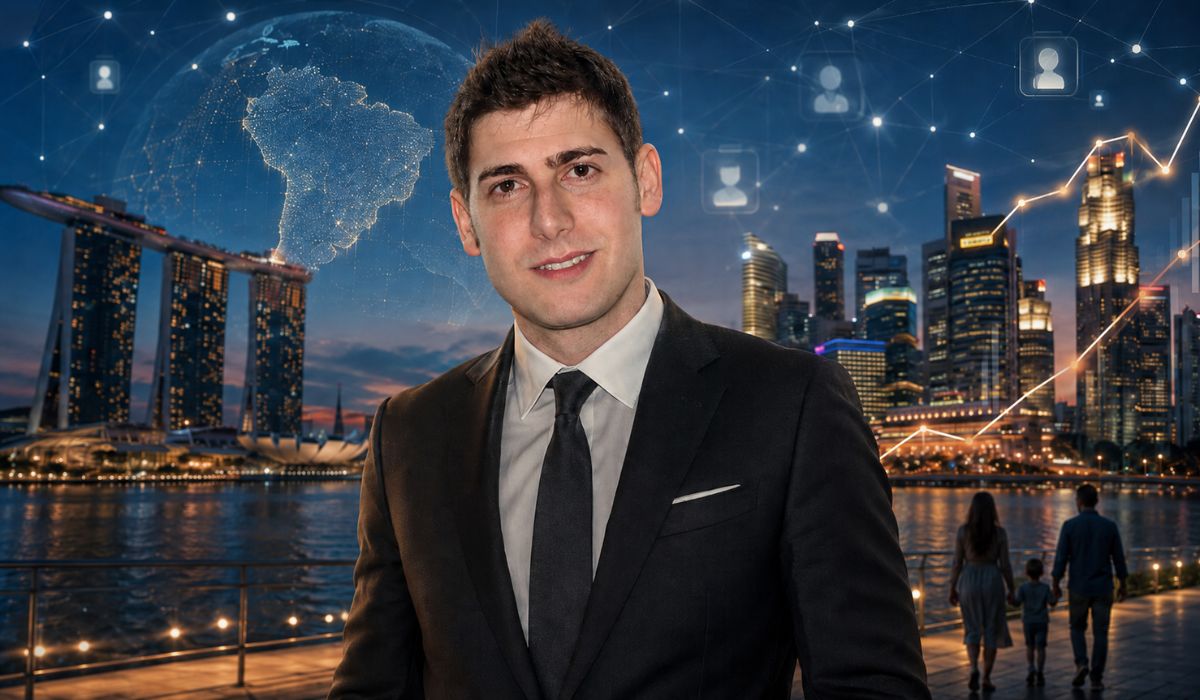 Eduardo Saverin, cofundador do Facebook, lidera ranking dos brasileiros mais ricos e vive em Singapura com fortuna de US$ 35,9 bilhões. (Imagem: Ilustrativa)