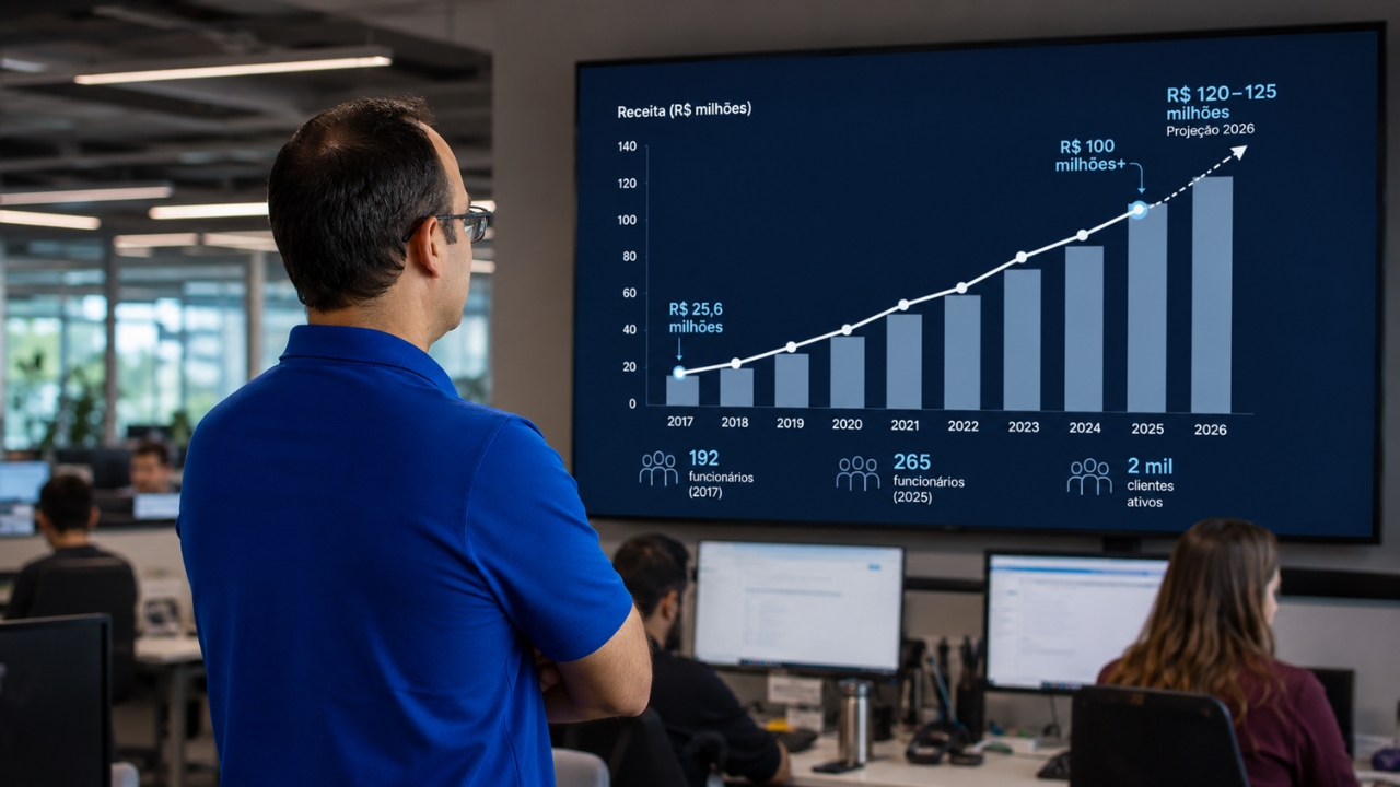 Mineiro entrou como estagiário em uma empresa de tecnologia, saiu convencido de que não voltaria, criou a própria consultoria e retornou como sócio antes de assumir a presidência e levar o faturamento de R$ 25,6 milhões para mais de R$ 100 milhões