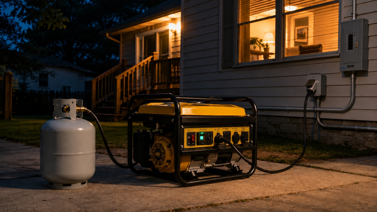Mientras que el solar con batería puede superar los R$ 38 mil instalados, el generador a gas entra en escena como una solución de respaldo más económica en la entrada, capaz de alimentar cargas esenciales incluso por la noche, bajo la lluvia o sin sol.