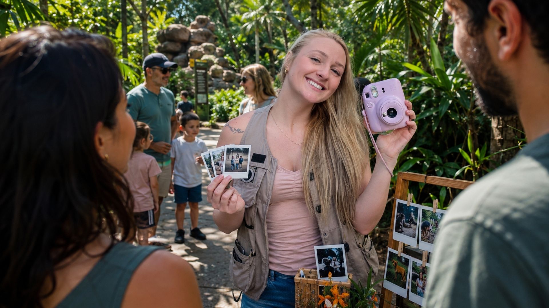 Ela largou o salário fixo de R$ 1,5 mil para vender fotos polaroid